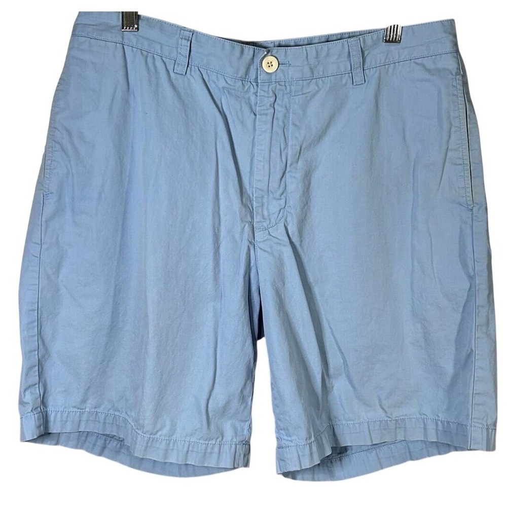 Vineyard Vines Shorts Mens 35 Cotton Sky Blue Chino Summer Twill Club Preppy